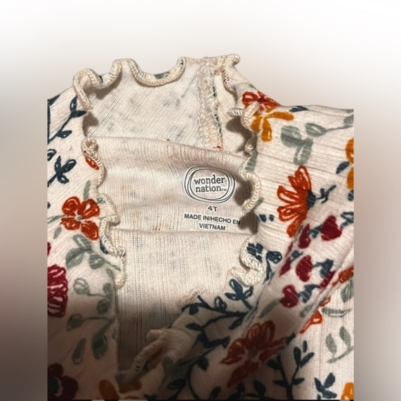 Wonder Nation Floral Print Top - Picture 6 of 7